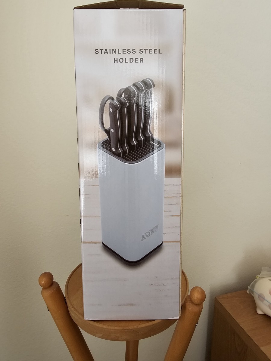 Kitchen Suisse 7 piece knife block set | eBay