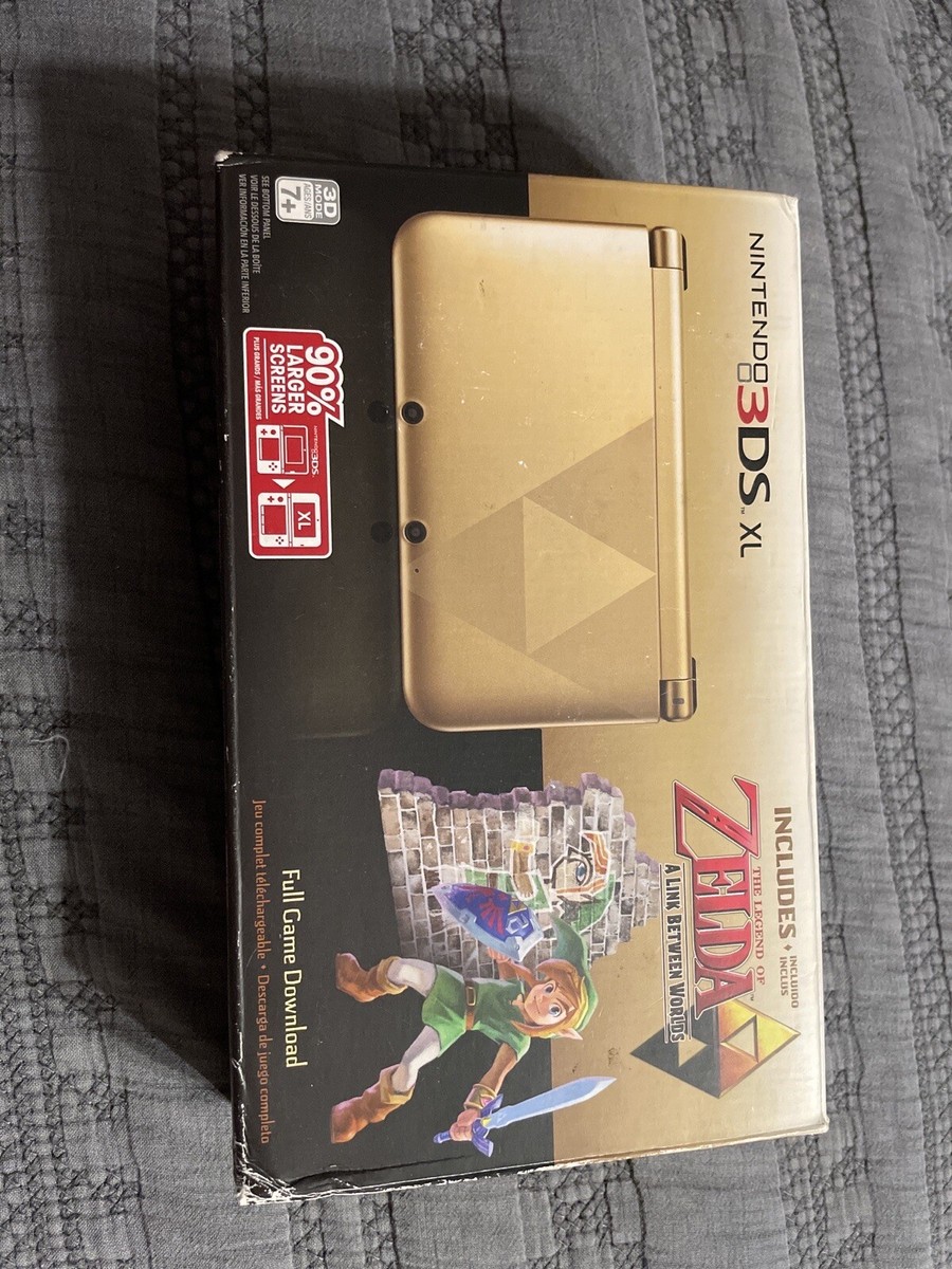 Nintendo 3DS XL Zelda A Link Between Worlds Limited Edition Box