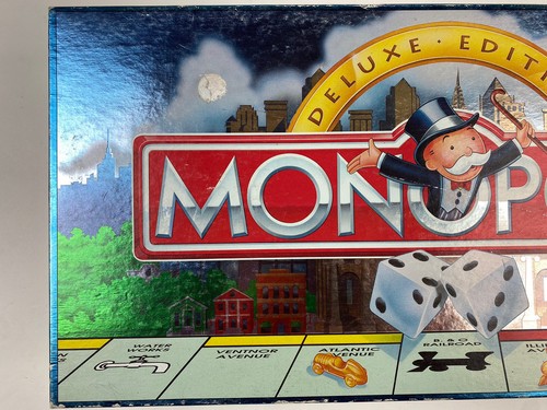 VTG Monopoly DELUXE Edition 1995 Parker Brothers Board Game COMPLETE - Picture 3 of 10