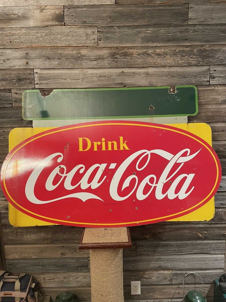 Vintage Coca Cola Porcelain Sign Advertising Coke | eBay Vintage Coca Cola Porcelain Sign Advertising Coke | eBay