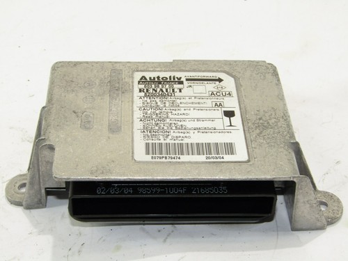 Renault Scenic II 2003 1.9 D. Airbagsteuergerät airbag computer module ecu