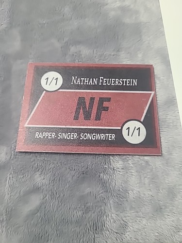 NF Signed Cut Card 1/1 PSA Rare Nathan Feuerstein Rapper **Rare* Full LOA - Picture 5 of 9