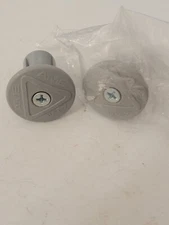 old school  NOS Ame grips bar ends grey BMX bike