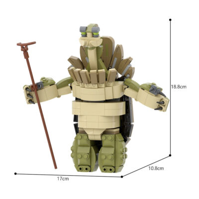Master Oogway MOC Building Blocks Set, Movie Model Educational Bricks Toy Gift
