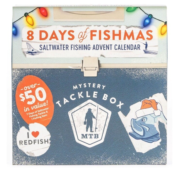 Mystery Tackle Box Saltwater Fishing 8 Days of Fishmas Christmas Advent