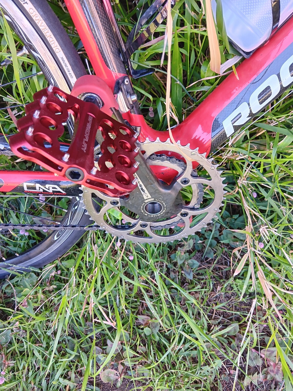 Rock Racing Road Bicycle X2 Size 51 FULL CAMPAGNOLO BUILD, CALIMA WHEELSET