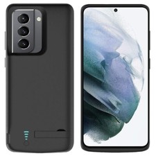 5000mAh Power Bank Battery Charger Cover Case for Samsung Galaxy S21 FE 5G G990U