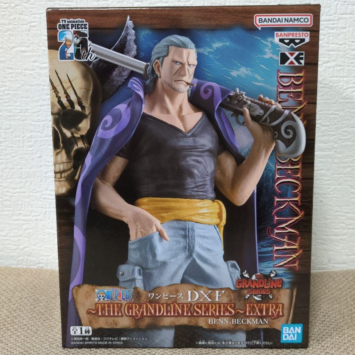 ワンピースTHE GRANDLINE SERIES EXTRA　ベン・ベックマン Amazon.com: Banpresto - One Piece - Benn Beckman DXF ~The