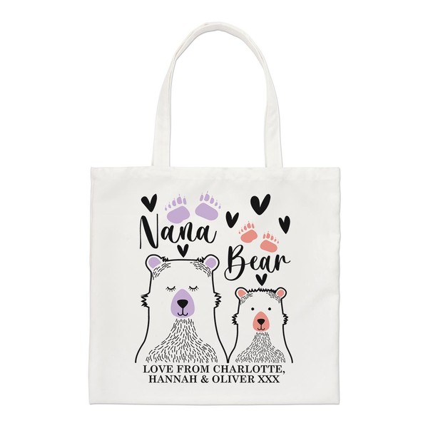 Personalisierte Nana BäR ReguläRe Tragetasche Muttertag Oma Geburtstag Shopper-image