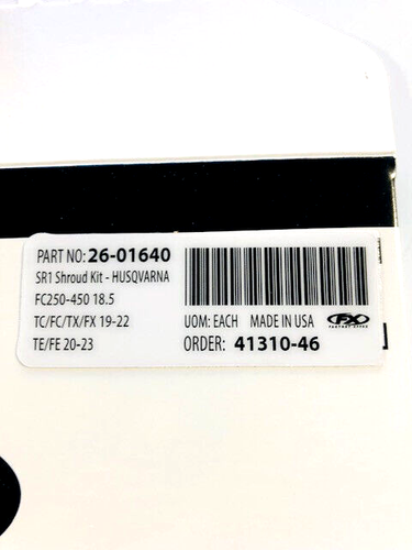 Factory Effex SR1 Graphics Shrouds Husqvarna FC TC FX TX 125-450 20 21 22 NEW - 第 2/3 張圖片