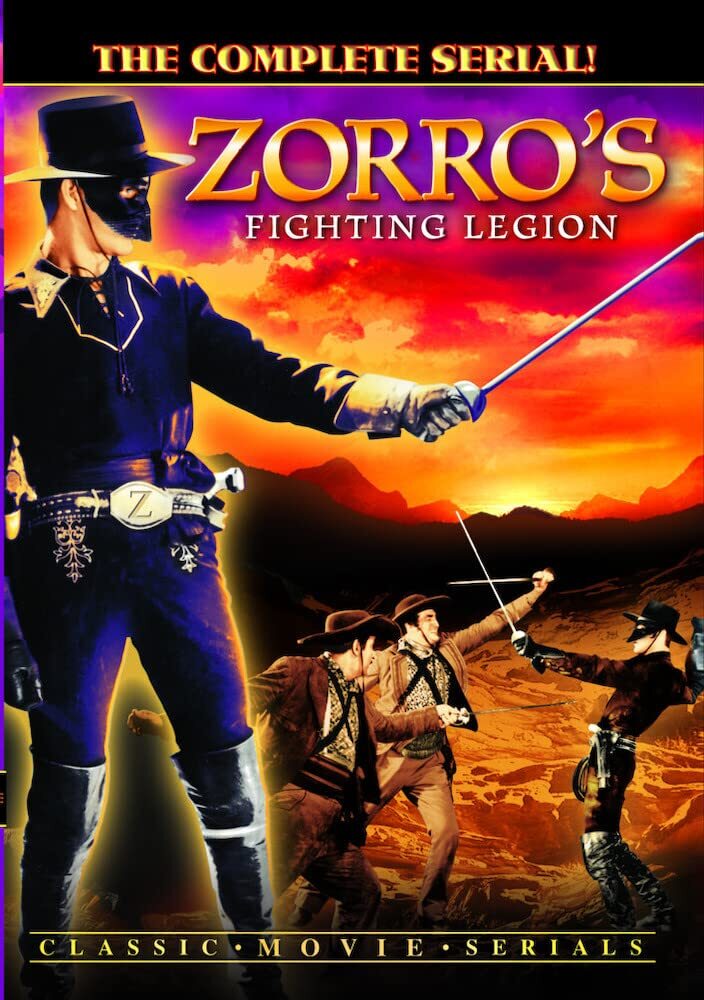 Zorro's Fighting Legion (DVD) Reed Hadley Sheila Darcy