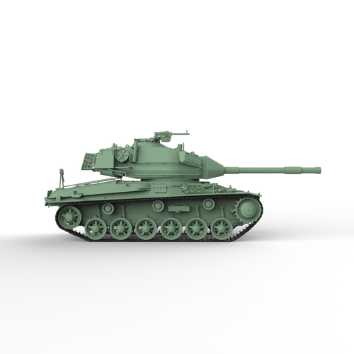 SSMODEL SS72381 1/72 Military Model Kit Swedish STRV74 Medium Tank WOT - Picture 3 of 4