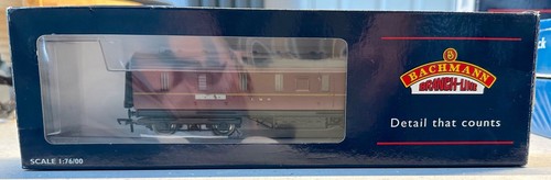 Bachmann 34-327A 50ft Parcel Van Crimson 30989 Neu Verpackt | Condition: New