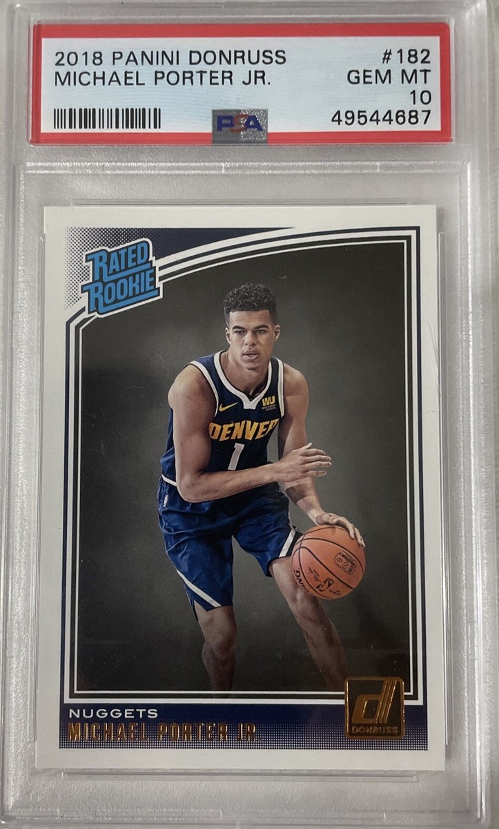 MICHAEL PORTER JR. RC 2018 Donruss Optic #182 Brooklyn Nets