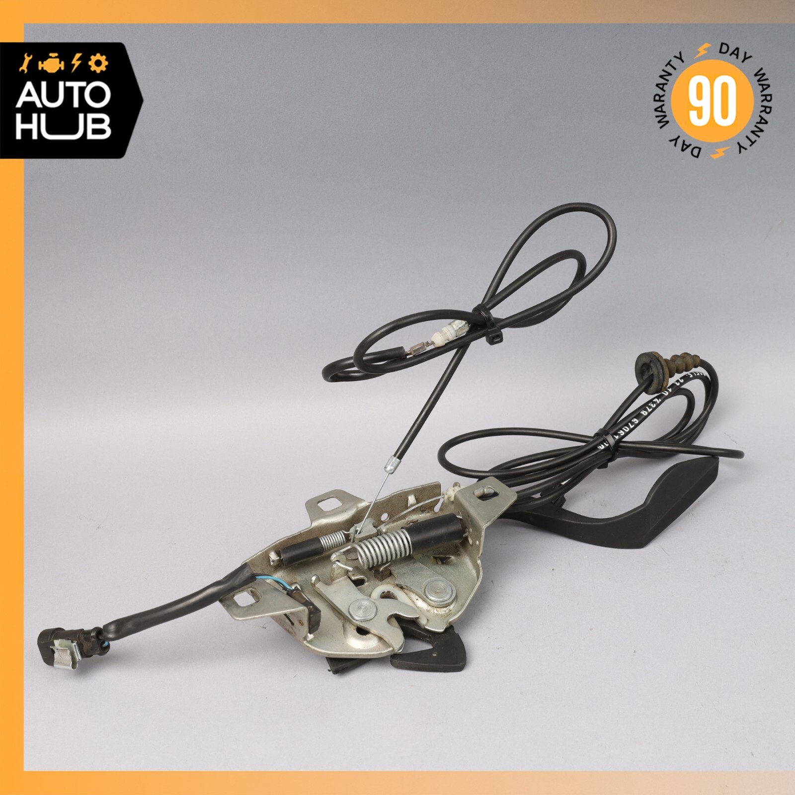 03-13 Maserati Quattroporte Hood Lock Latch Release Cable Wire OEM