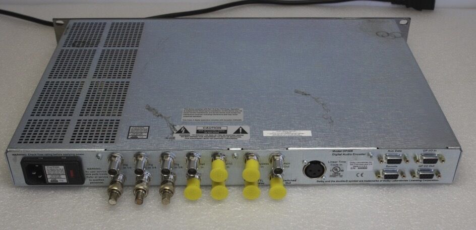 Dolby DP569 DP 569 Multichannel Digital Audio Encoder - Professional DTV - Picture 5 of 7