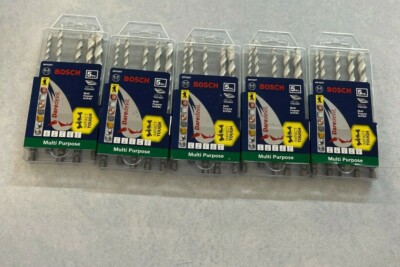 Bosch Daredevil Multi-Purpose Carbide Drill Bit 5 piece MP500T