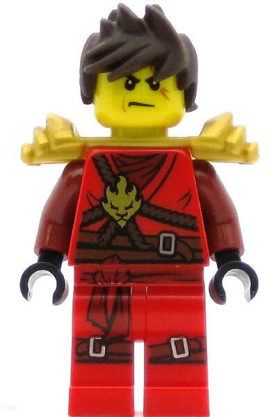 LEGO Ninjago Minifigure Kai - Pearl Gold Armor (891723