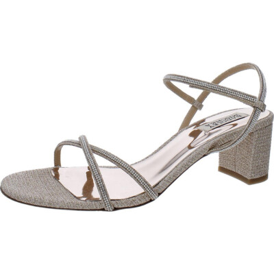 Badgley Mischka Ultima Leather Pumps Strappy Sandals Shoes