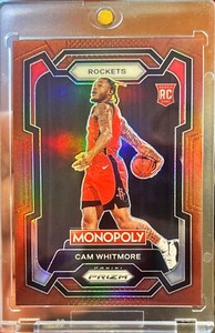 2023-24 Prizm Monopoly Cam Whitmore Rookie Bronze /249 Prizm #31 RC