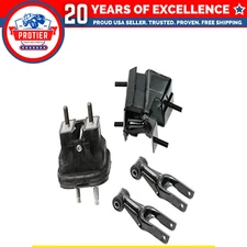 Fits 2006-2009 Chevrolet Impala/2006-2007 Monte Carlo 5.3L Motor Mount Set 4pcs