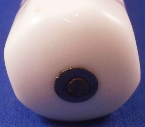 18thC Chantilly Porcelain Floral Kakiemon Soft Paste Knife Porcelaine Couteau #3 - Picture 11 of 11