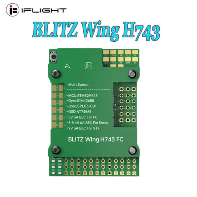 iFlight BLITZ Wing H743 FC STM32H743 Flight Control Board With Multi UART CAN 