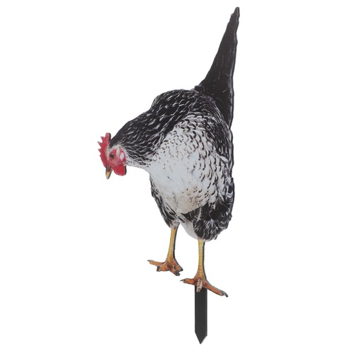 Simulated Hen Decoration Decorative Garden Stakes Chicken for Yard Outdoor - Picture 11 of 12