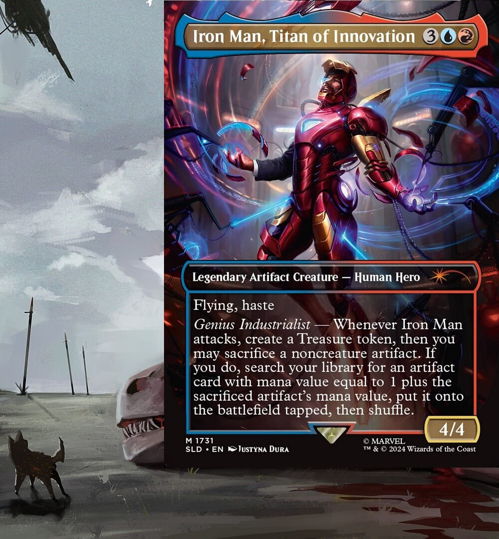 Iron Man, Titan of Innovation Commander Deck Magic EDH MTG Iron Man, Titan of Innovation Commander Deck Magic EDH MTG