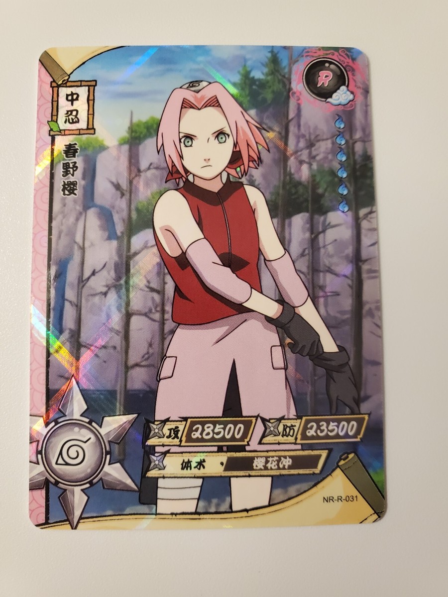 Sakura Haruno - Naruto Kayou Card Rare CCG TCG NR-R-031 foil Sakura Haruno - Naruto Kayou Card Rare CCG TCG NR-R-031 foil