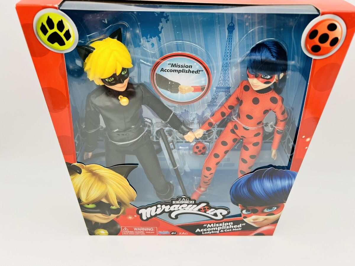 Miraculous Ladybug Mission Accomplished Action Doll Bundle for