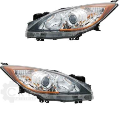 Halogen Scheinwerfer Set für Mazda 3 BL 1.6 MZR Bj.08-14 2.0 Bj.09-14 Bj.08-13