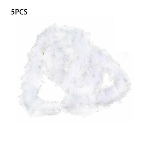 5X2M Feather Boa Strip Fluffy Craft Costume Fancy Dress Wedding Party Hen Night! - Picture 5 of 9