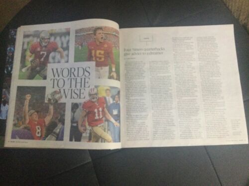 A Football Fan Guide Bay Area Newspaper Supplement KICKOFF SF 49s Magazine 2024 - Picture 10 of 11