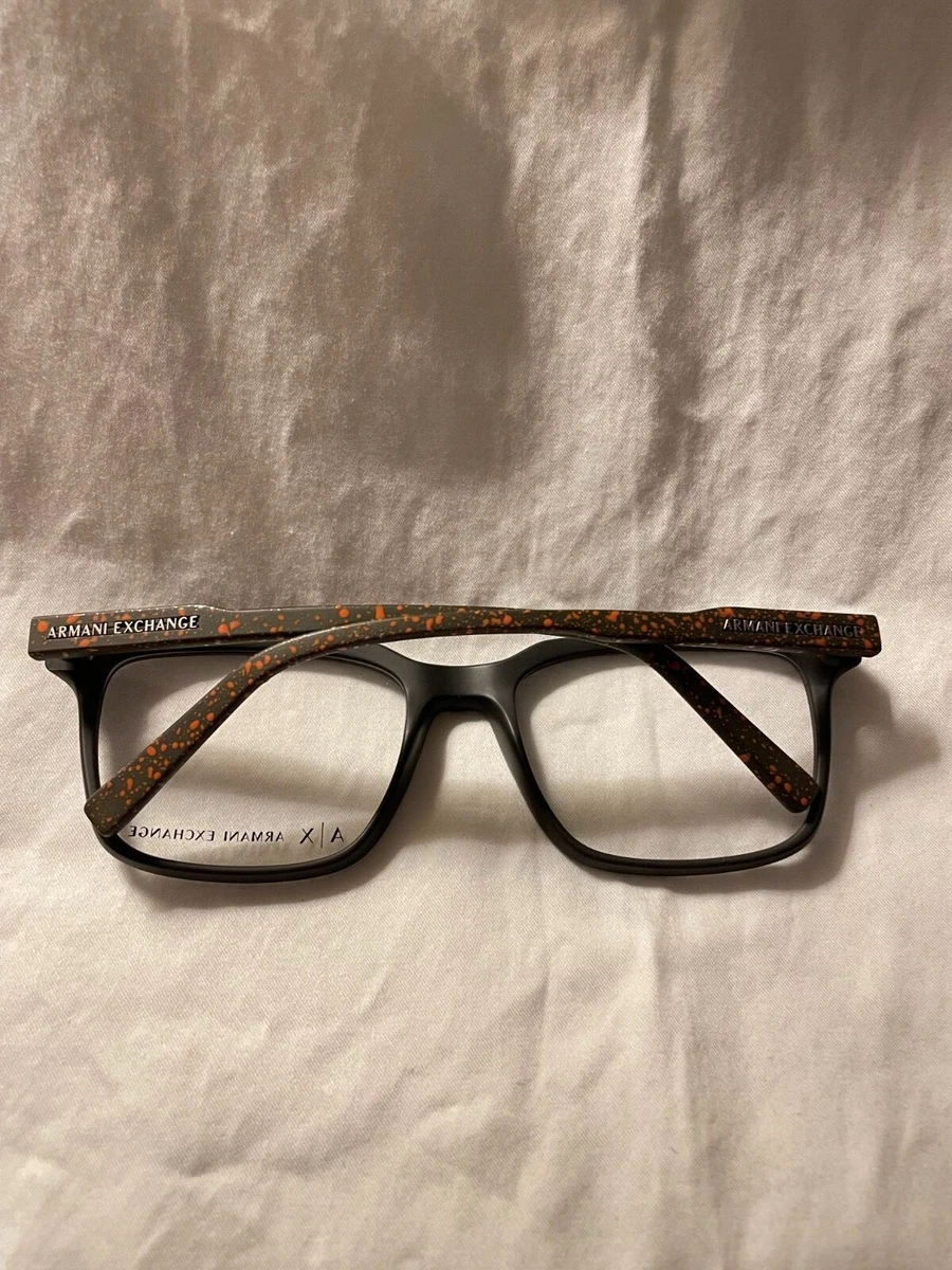 Armani exchange cheap matte black glasses