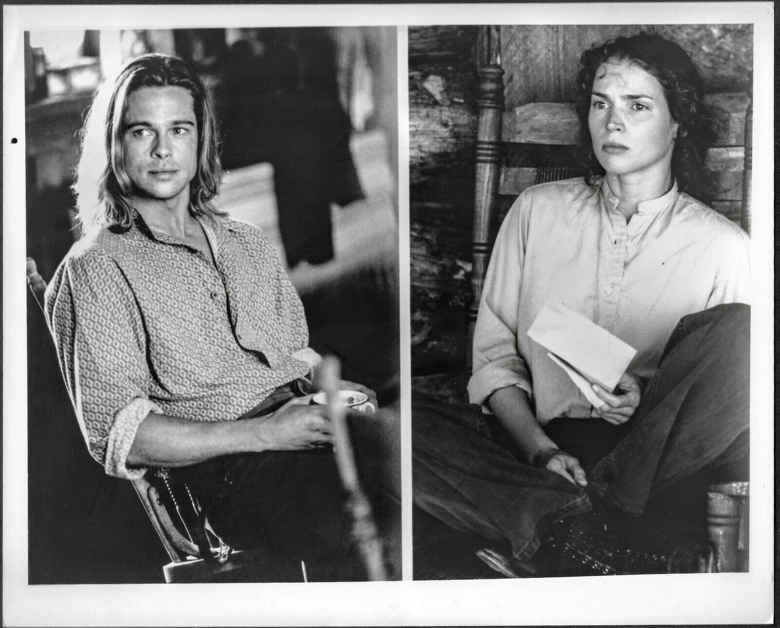 Julia Ormond Brad Pitt