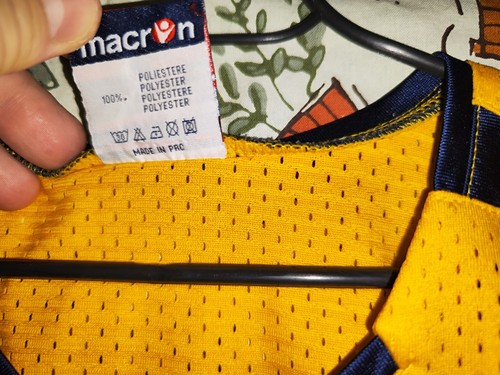 Vintage Macron Basket Magenta Italy mens basketball jersey size S - Imagen 6 de 10
