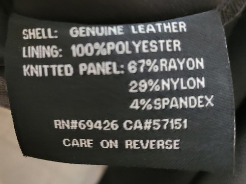 Wilsons Leder Damen 100% Ledermantel Größe 3XL Top Zustand! - Bild 7 von 7