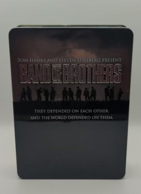 Band of Brothers Steelbook DVD 6 Discs Tin Box WW2 Tom Hanks
