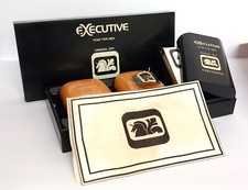 ATKINSONS EXECUTIVE SOAP FOR MEN ORIGINAL DRY SCATOLA 3 x 100 gr.  - VINTAGE