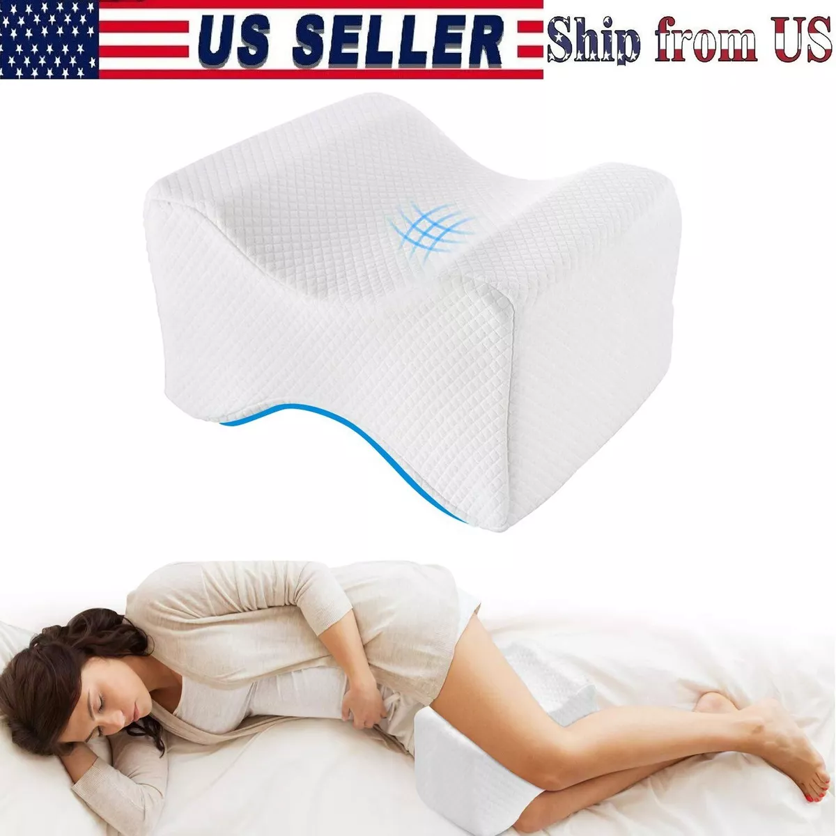 New Leg Knee Pillow Sleeping Cushion Support Between Leg Pain