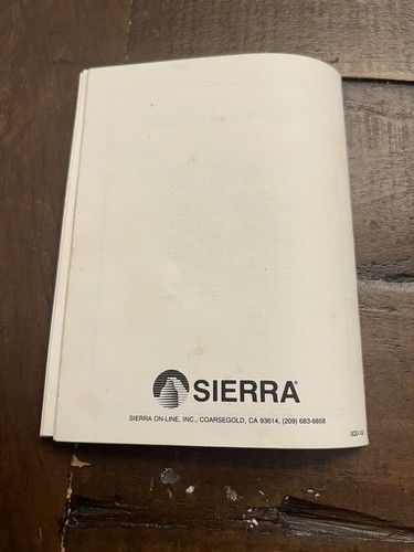 Space Quest : The Sarien Encounter - Clue Book Hint Book - Afbeelding 2 van 8