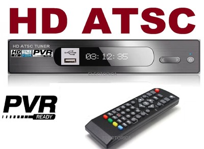 DIGITAL ATSC TUNER HD CONVERTER BOX STB DTV HDTV-HDMI ANTENNA QAM TV PROJECTOR 