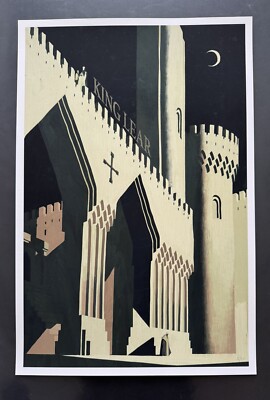 ''King Lear'' von Katherine Lam limitiert auf 50 Giclée-Kunstdruck 16''x24'' nicht Mondo  