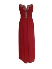 Red, Sequin & Gem Detailed Long Dress. Prom/bridesmaid/cruiseship/ballgown