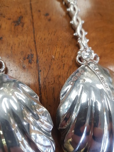 1887 Jubilee Pair Of Large Silver Master Salter Spoons. Fantastic Quality. LJ147 - Picture 8 of 9