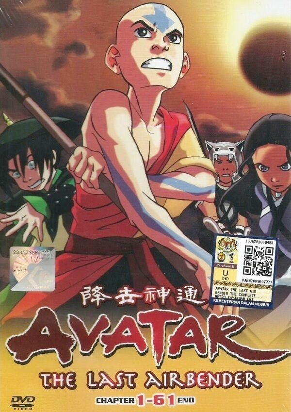 DVD Anime AVATAR: The Last Air Bender Complete TV Series (1-61 End) English  Dub | eBay