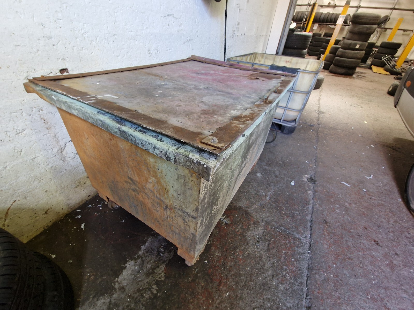 Stainless steel Tank, Hydro Dipping, Acid, Chemical Dipping tank. Wheels etc eBay