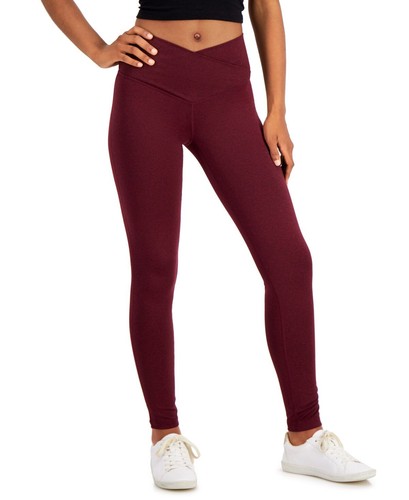 Jenni on Repeat Legging Crossover Waist Full Length - 3XXXL - Plum Wine - Picture 2 of 3