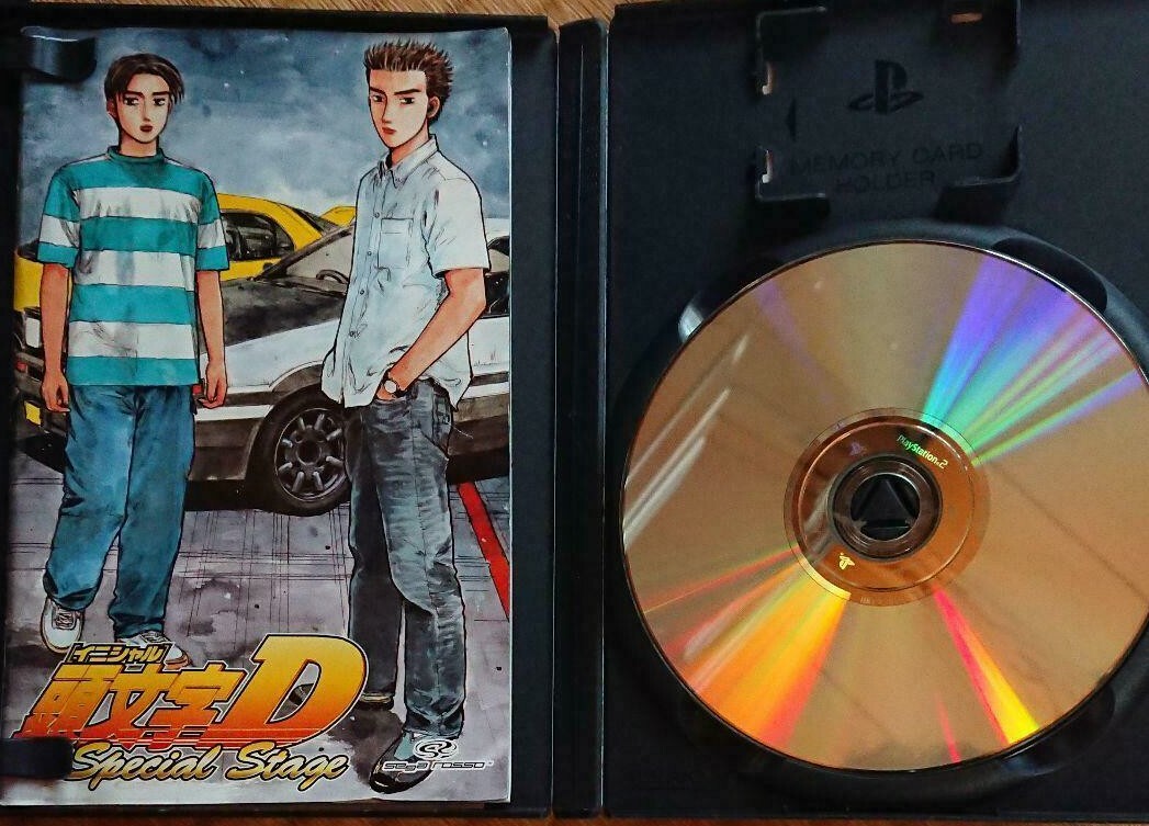 USED PlayStation 2 PS2 Initial D Special Stage + Wangan